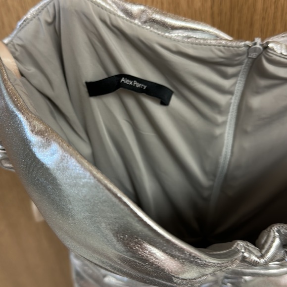 COPY - Corin metallic ruched minidress - Picture 10 of 10